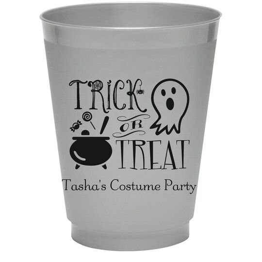 Trick or Treat Colored Shatterproof Cups